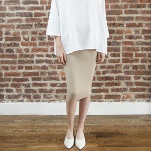MIMU MAXI SKIRT LEGGINGS MIDI (HEATHER GRAY)
